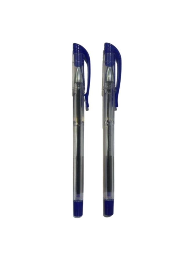 كريش قلم حبر جاف كريش X3 بقبضة حمراء حبر أزرق 0.7 مم كتابة سلسة - Image 4